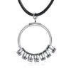 Camila Personalised Charm Circle Pendant