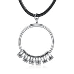 Camila Personalised Charm Circle Pendant