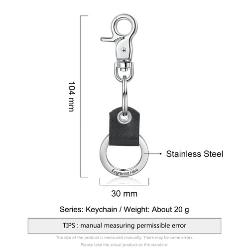 Jack Men's Personalised Key Ring