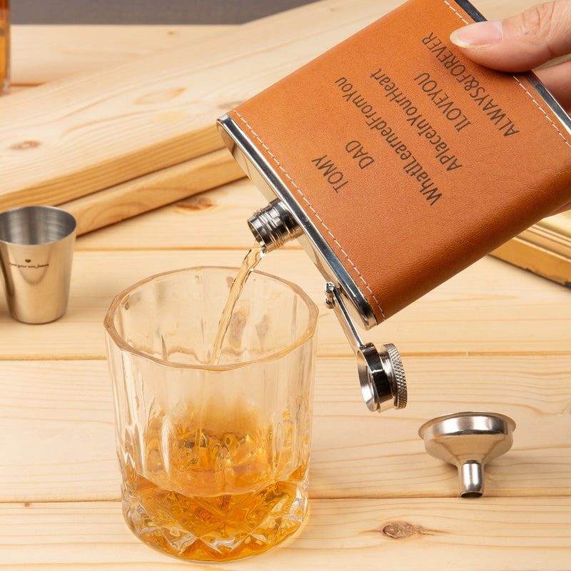 Scott Hip Flask Personalised