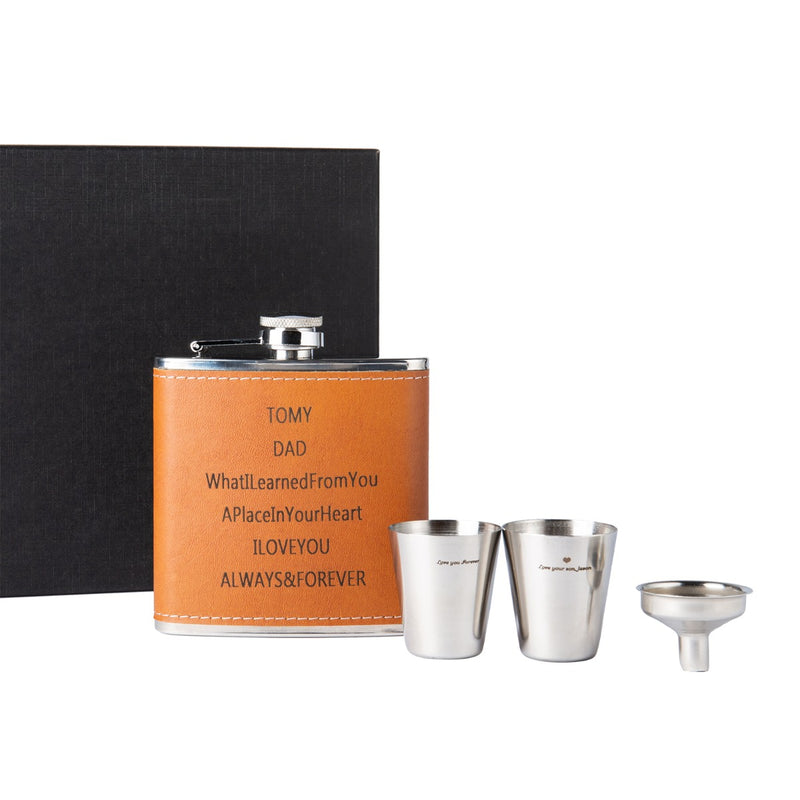 Scott Hip Flask Personalised