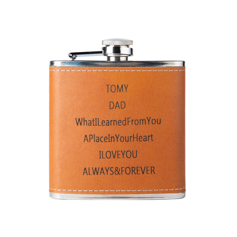 Scott Hip Flask Personalised