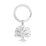 Charlie Personalised Family Tree Custom Name Keychain