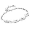 Cora Personalised Family Names Bracelet