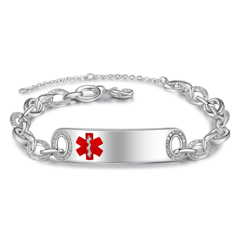 Nova Links Medical ID Bracelet