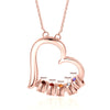 Katherine Love Heart Bead Personaliesd Necklace