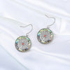 Becka Family Tree Abalone Earrings