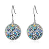 Angie Abalone Family Tree Earrings