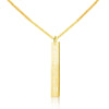 Sadie Vertical Bar Name Cut-out Necklace