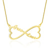 Lucy Loveheart Infinity Custom Necklace