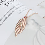 leaf pendant