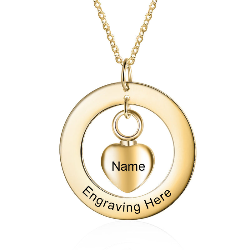 Stevie Memorial Urn Necklace Personalised