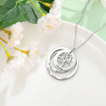 Trinity Layered Personalised Tree of Life Necklace