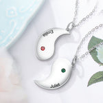 Kayla Yin and Yang Personalised Best Friend Necklace