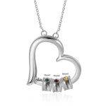 Katherine Love Heart Bead Personaliesd Necklace