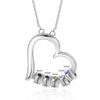 Katherine Love Heart Bead Personaliesd Necklace