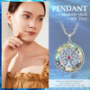 Chloe Abalone Shell Family Tree Pendant