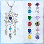 Hannah Personalised Dreamcatcher Evil Eye Necklace