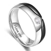 Enid Personalised His & Hers Couple Ring