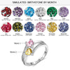 Birthstone Ring Personalised